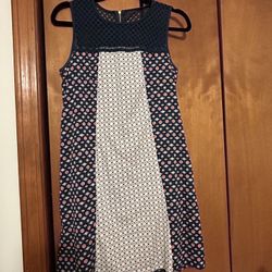 Charming Blue Shift Dress Women’s Size Small
