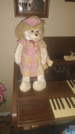 Chantilly Lane Sandi Singing Teddy Bear - "God Only Knows" - Works Great!