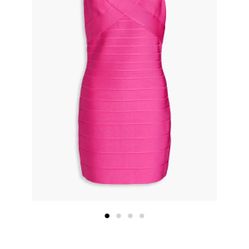 Two HERVÉ LÉGER Bandage mini dresses XL