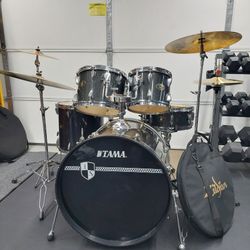 TAMA Imperial Star 5-piece Complete Drum Set **Located In Upland**