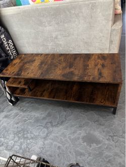 Industrial Rustic Brown TV Stand