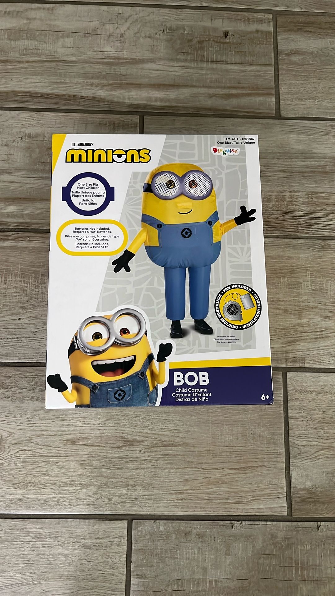 New Minions Bob Child Costume