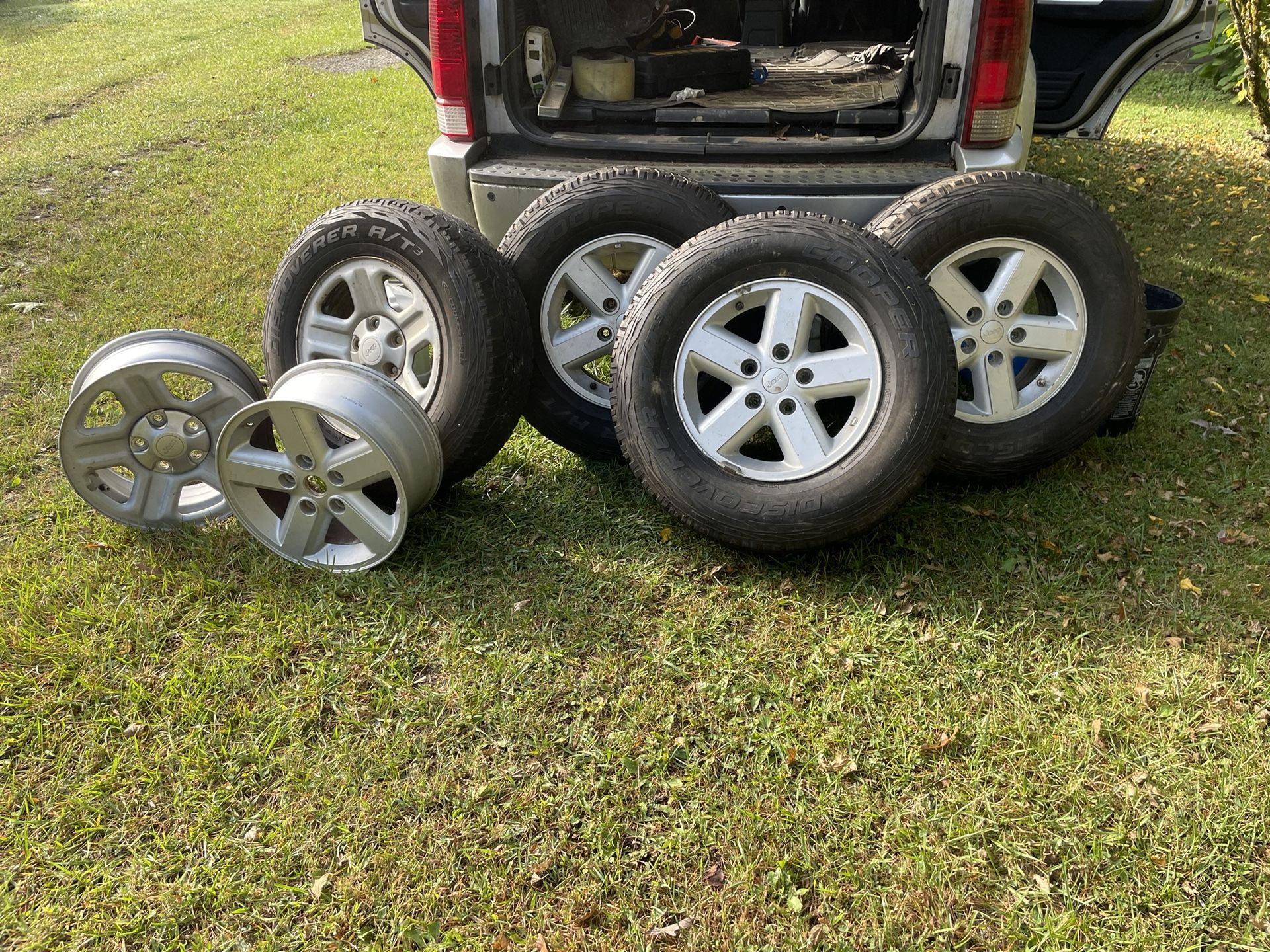 Jeep rims and tires