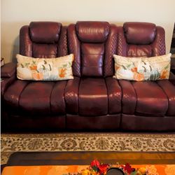 Antonin Stationary Sofa, Love Seat & Rocking Recliner