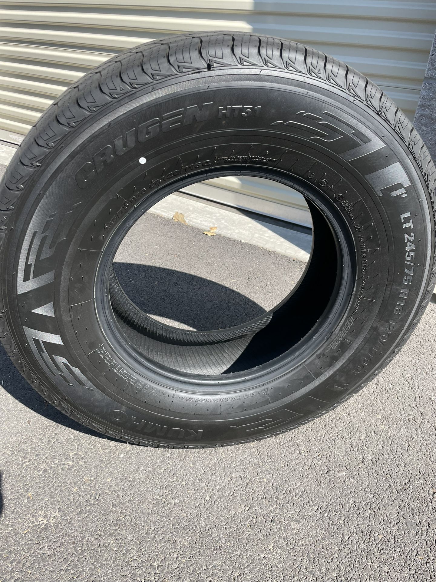 Tires For Sale (4) LT 245/75 R 16