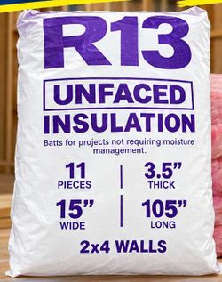 R13 Unfaced Insulation