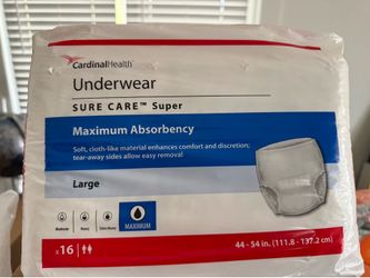 Adult Disposable Underwear $6 pack