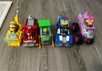 Paw Patrol: pups, cars, tower