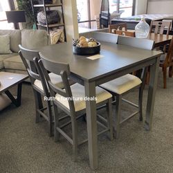 5-pc Counter Height Dining Set