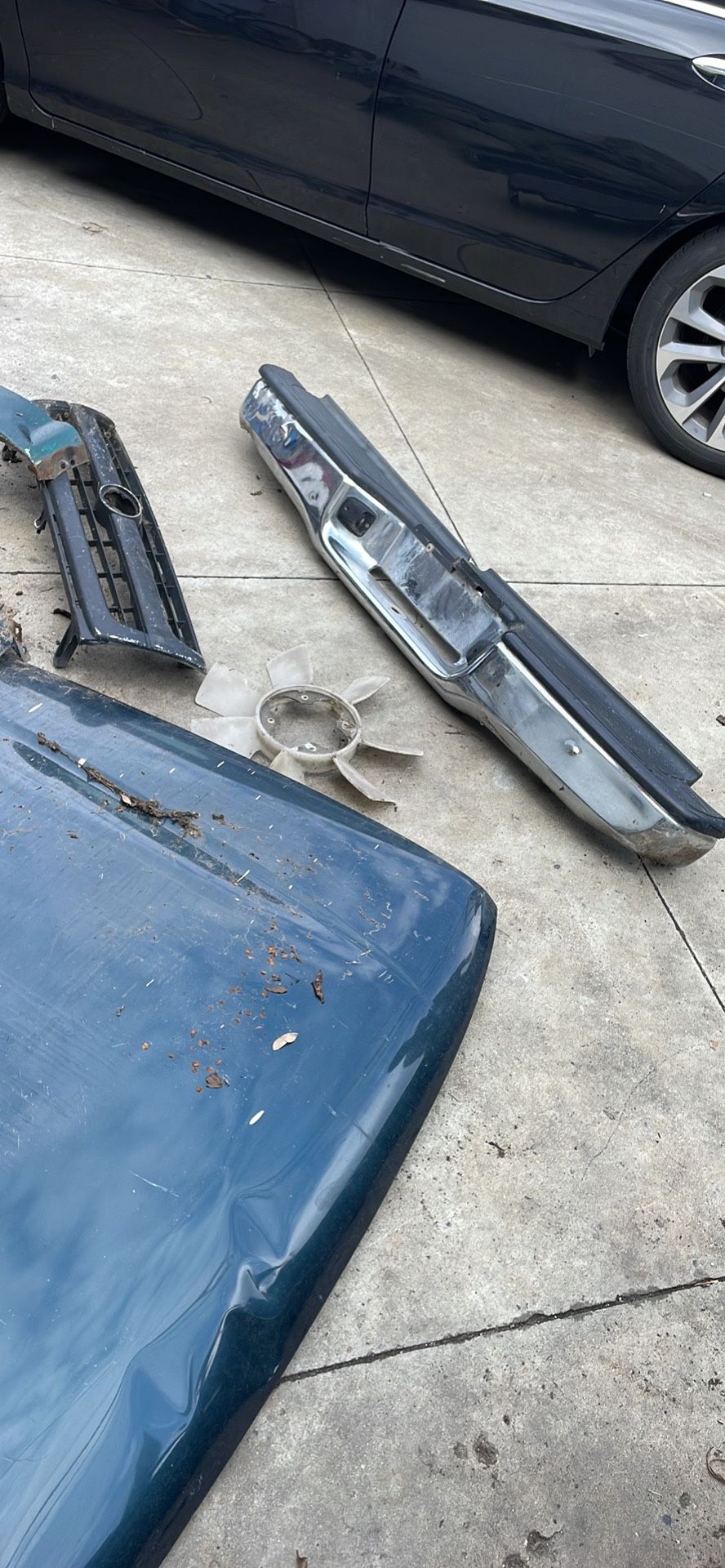 98 Toyota Tacoma Rear Bumper