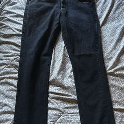 Dark Blue Fried Denim