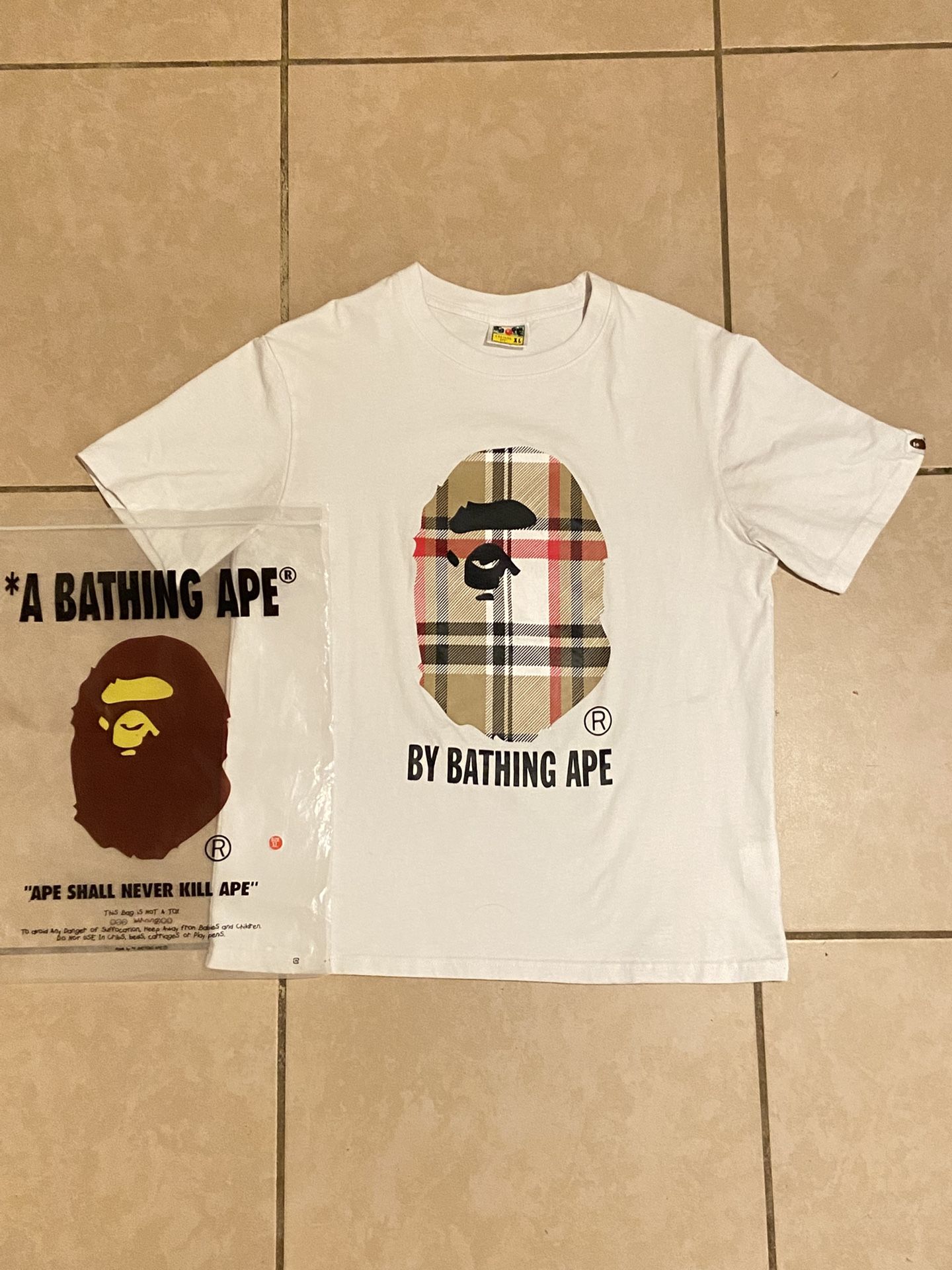 Bapesta X Burberry Collab