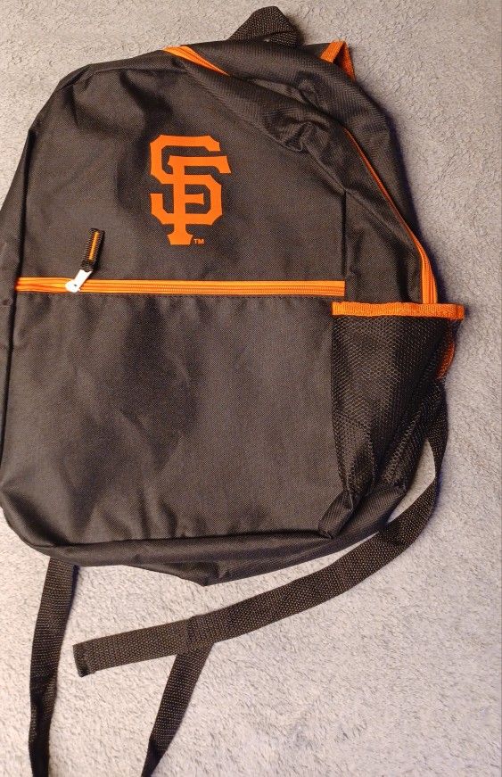 San Francisco Giants Adult Backpack Brand New Never Used California Baseball