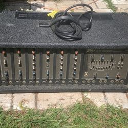 Working Peavy XR 600C Mixer Amp