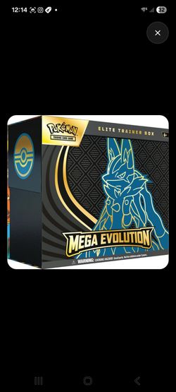 Mega evolutions elite trainer box lucario