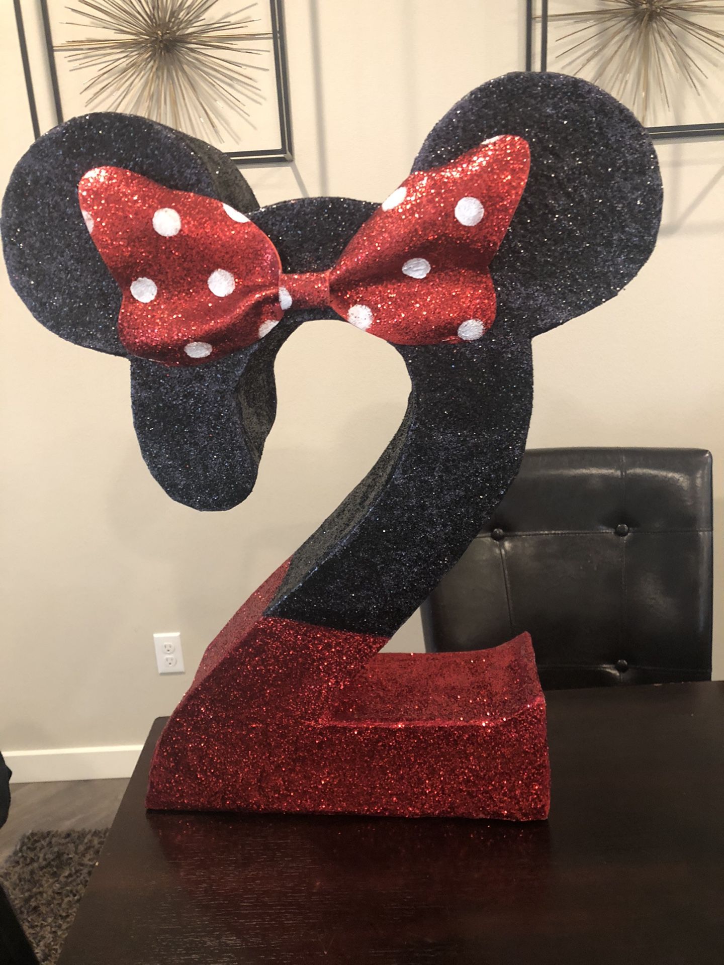 Decor for birthday Number 2