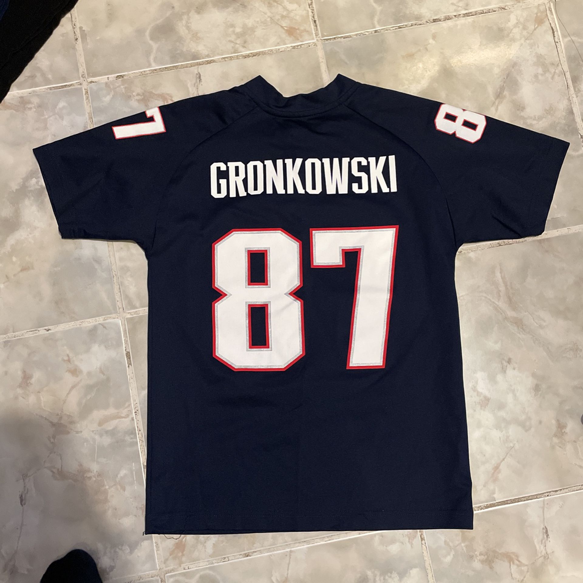 NFL Patriots Gronkowski Youth Medium Jersey 