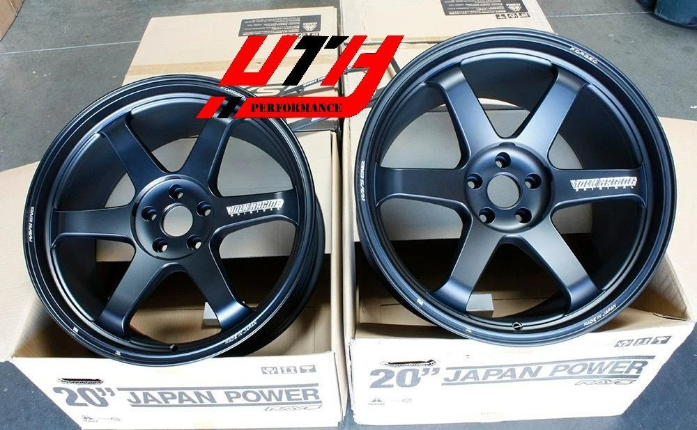 Rays TE37 Ultra Mspec *Matte Black Wheel Rim 20" 20x10 20x12 for Skyline GTR R35