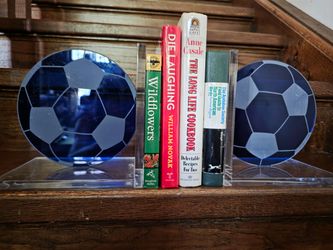 Soccer book ends