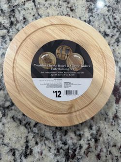 Cheese Board and Knives