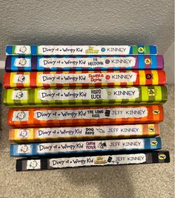 Dairy of of a wimpy kid books