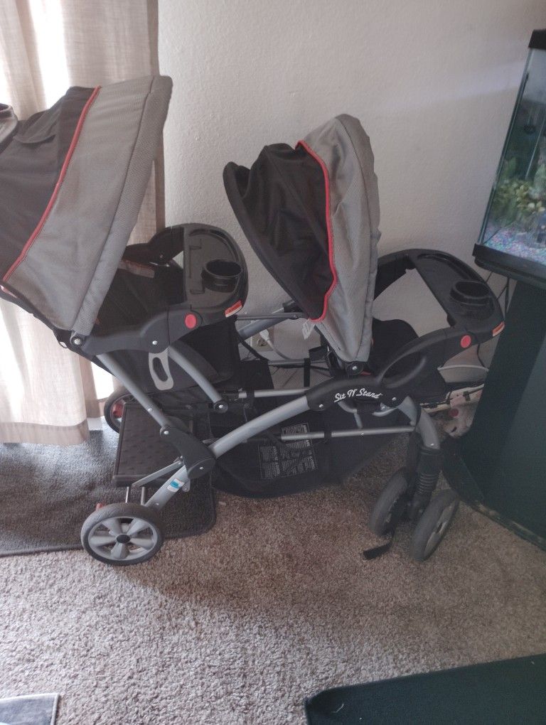Sit And Stand Stroller Asp Make Offer