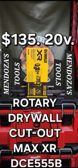 Dewalt Rotary Drywall Cut-Out Tool 20v MAX XR 