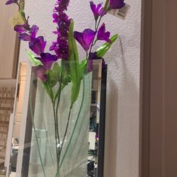 Large Vase GLASS MIRROR 