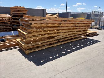 pallets made with 4 x 4’s