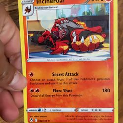 Incineroar Pokémon Card