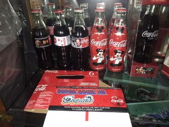 Coca Cola collectibles Full bottles