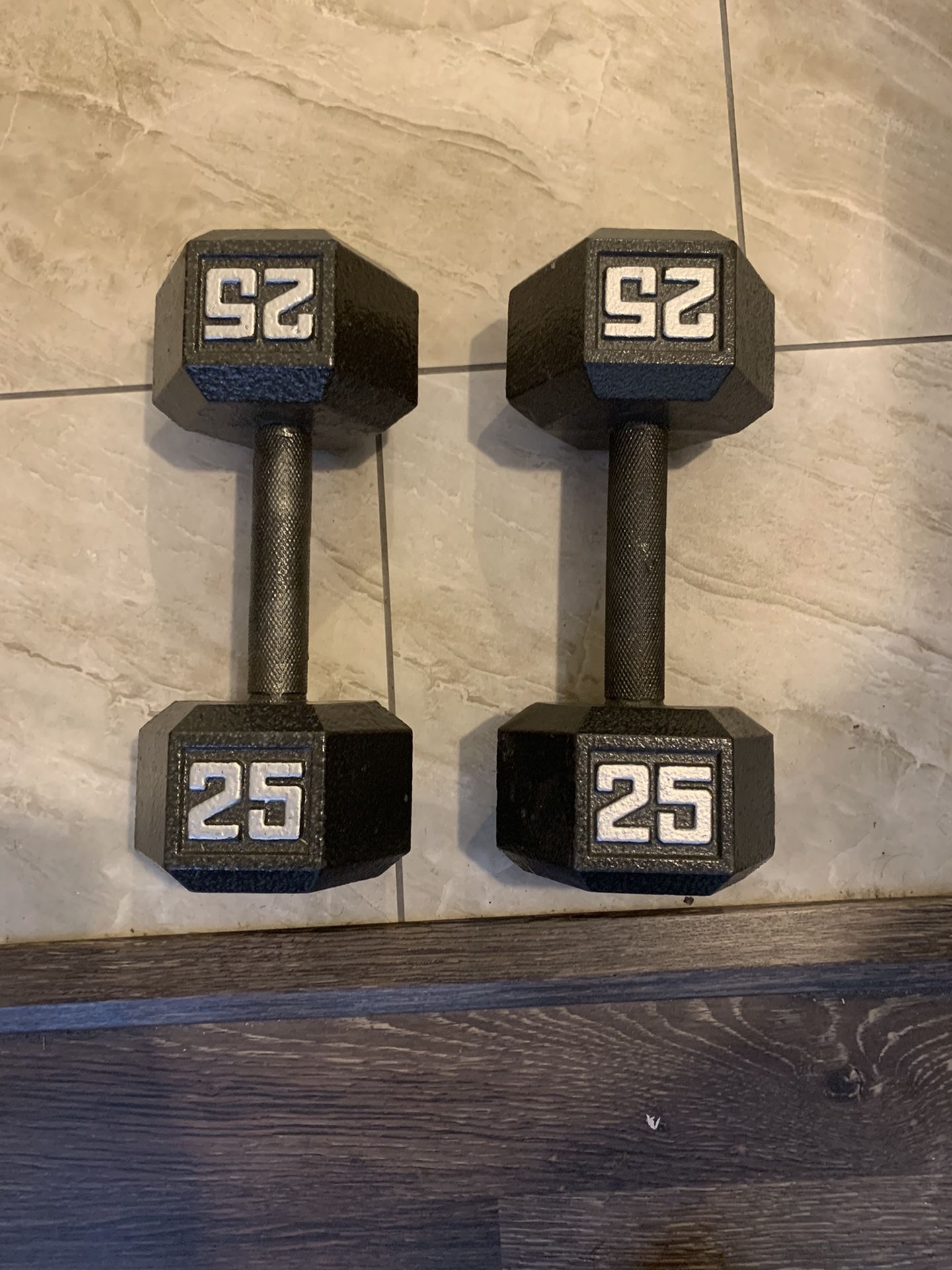 25 lb dumbbells