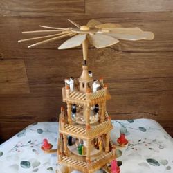 Windmill Carousel Christmas Around The World