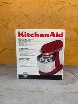 Kitchen aid ice cream maker attachment