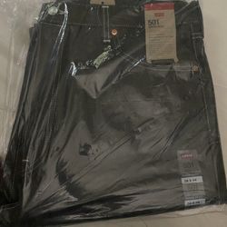 LEVI'S 501 SHRINK-TO-FIT - DENIM BROWN