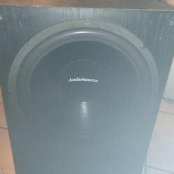 Audiosource 15" Boxed Subwoofer