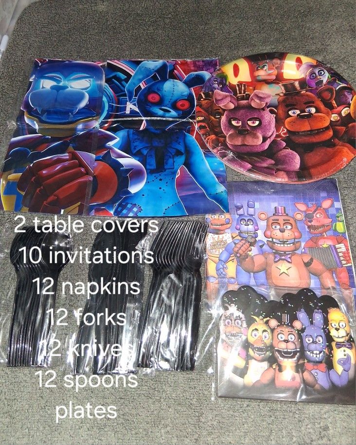 Five Nights At Freddy's Party Supplies