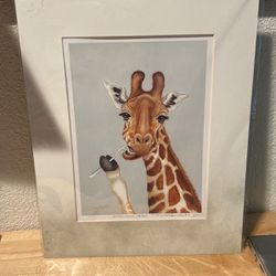 Bathroom giraffe 🦒 