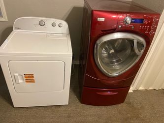 Whirlpool electric dryer and Maytag washer set