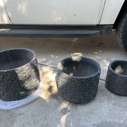 Concrete Planter 3pc Set 