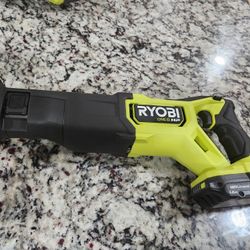 ONE+ HP 18V Brushless Cordless Reciprocating Saw  Battery 1.5 Ah