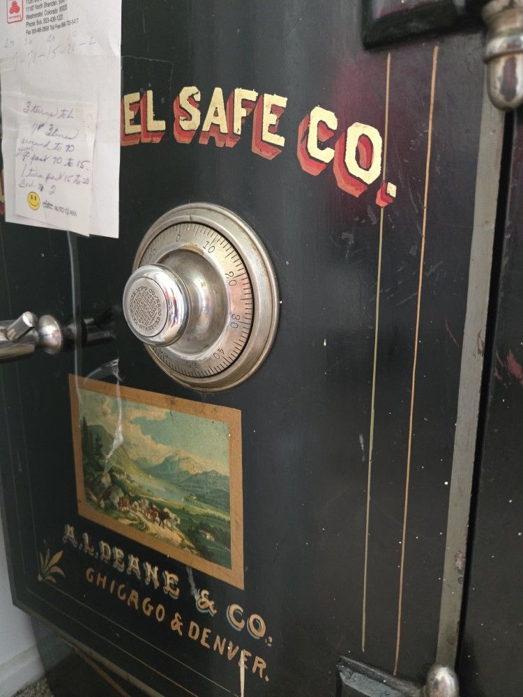 Antique Safe A.L. Deane