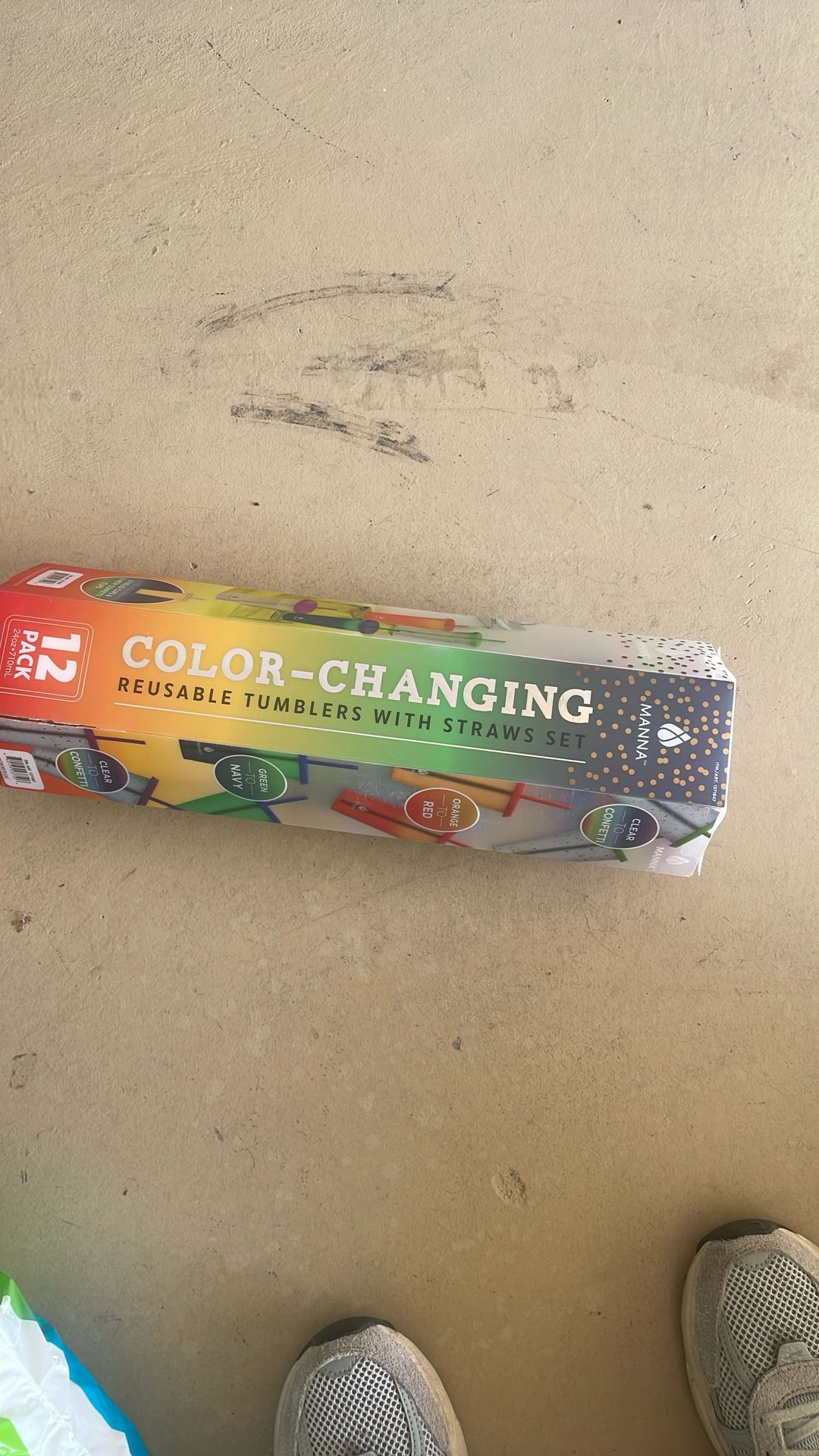 Tumblers Color Changing Set Of 12