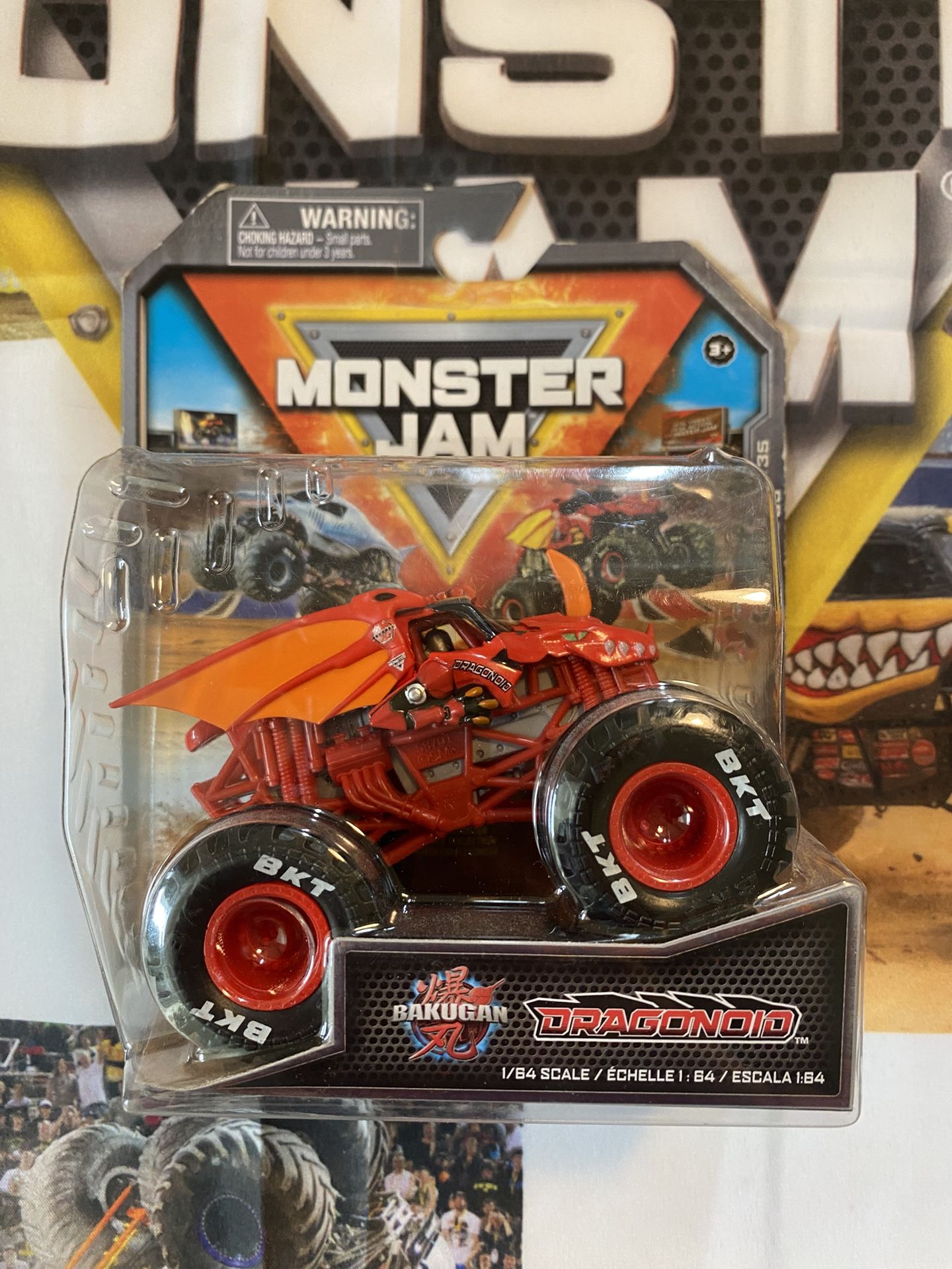 Monster Jam Bakugan Dragonoid