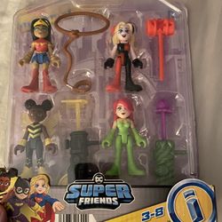 IMAGINEXT DC SUPER FRIENDS FIGURE SET NEW