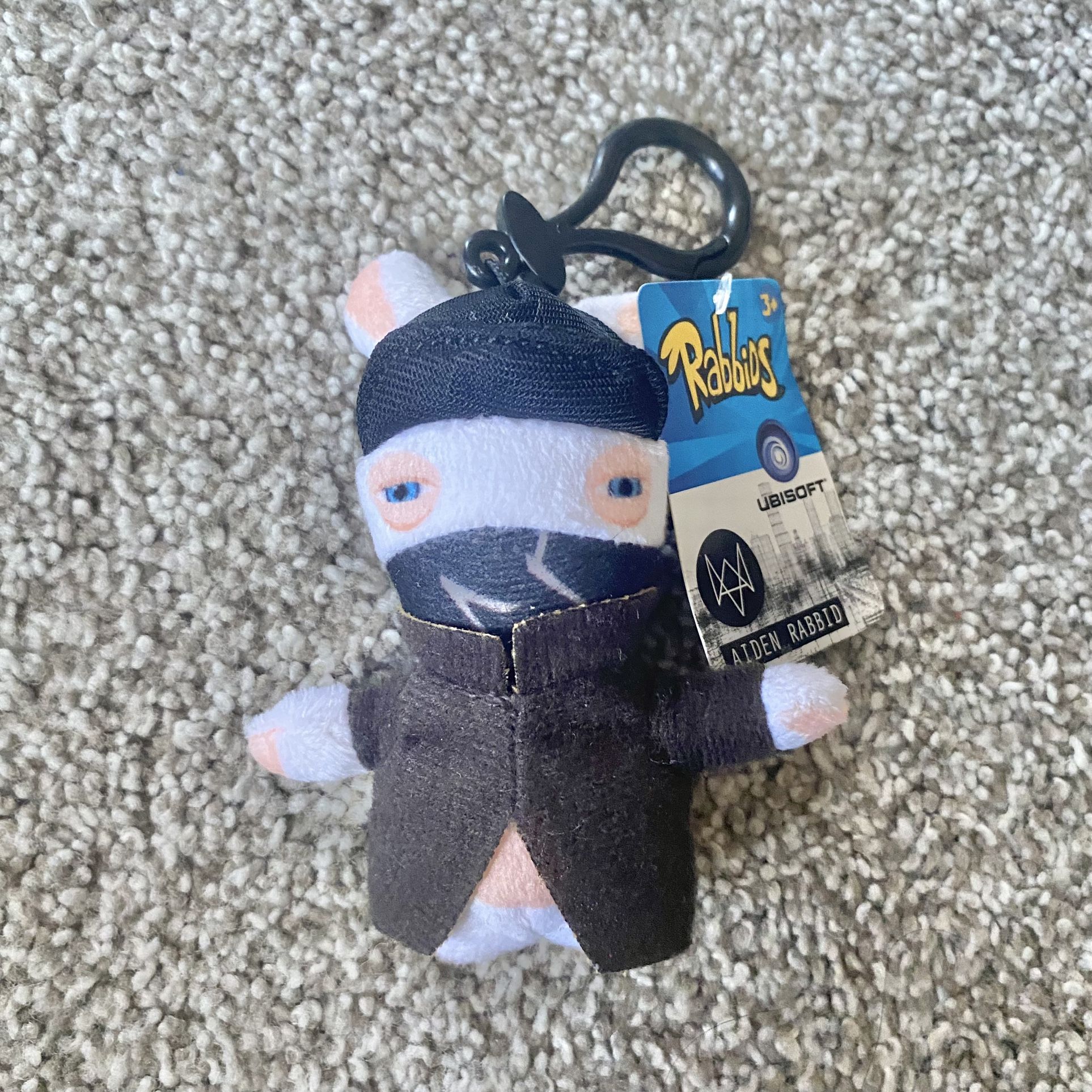 Rabbids Raving Rabbid Watch Dogs/Assassin's Creed Plush Ubisoft McFarlane Rare