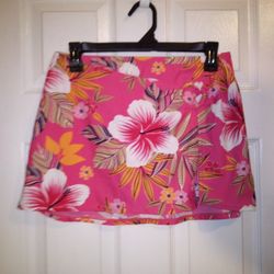 Ocean Dream Swim Bottoms With Attached Skirt Size 12 
