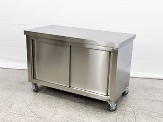 NSF 48in Commercial SS Work Prep Cabinet HT-S-1200