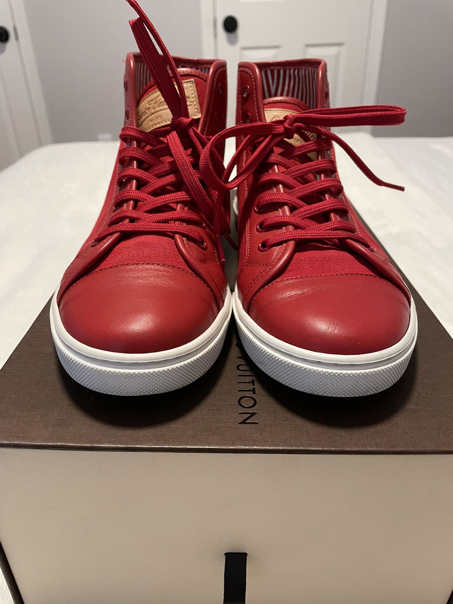 Louis Vuitton Red Shoes for Women for sale