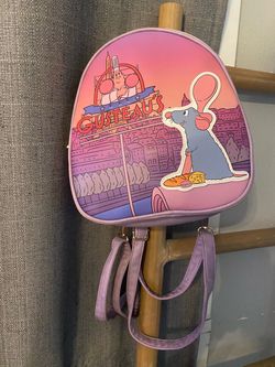Disney Pixar Ratatouille Paris Scenic Light-Up Convertible Mini Backpack